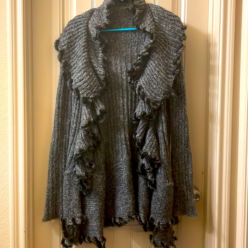 Black/Grey Long Sweater ⭐️2 FOR $30⭐️